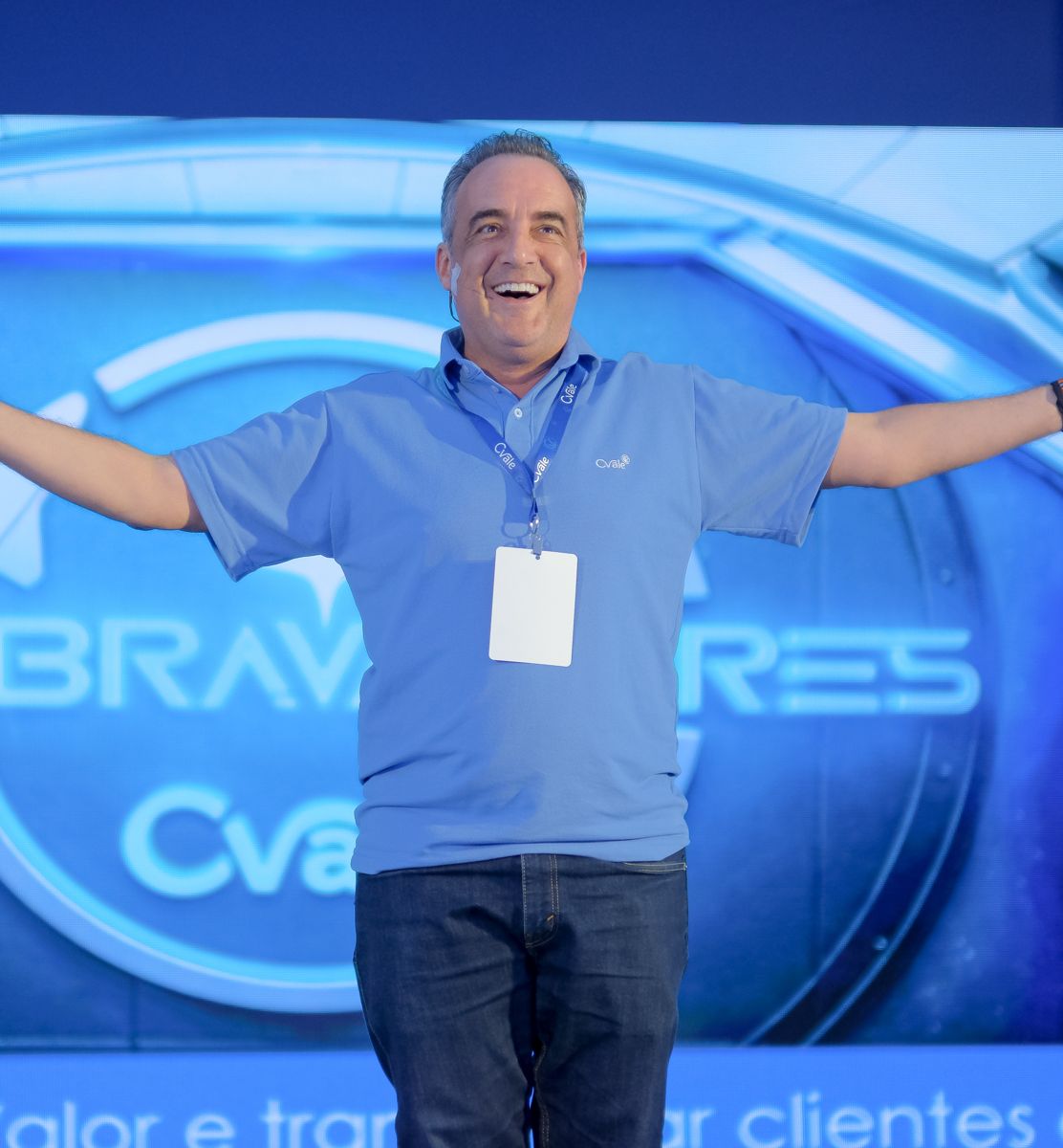 José Ricardo Noronha no palco