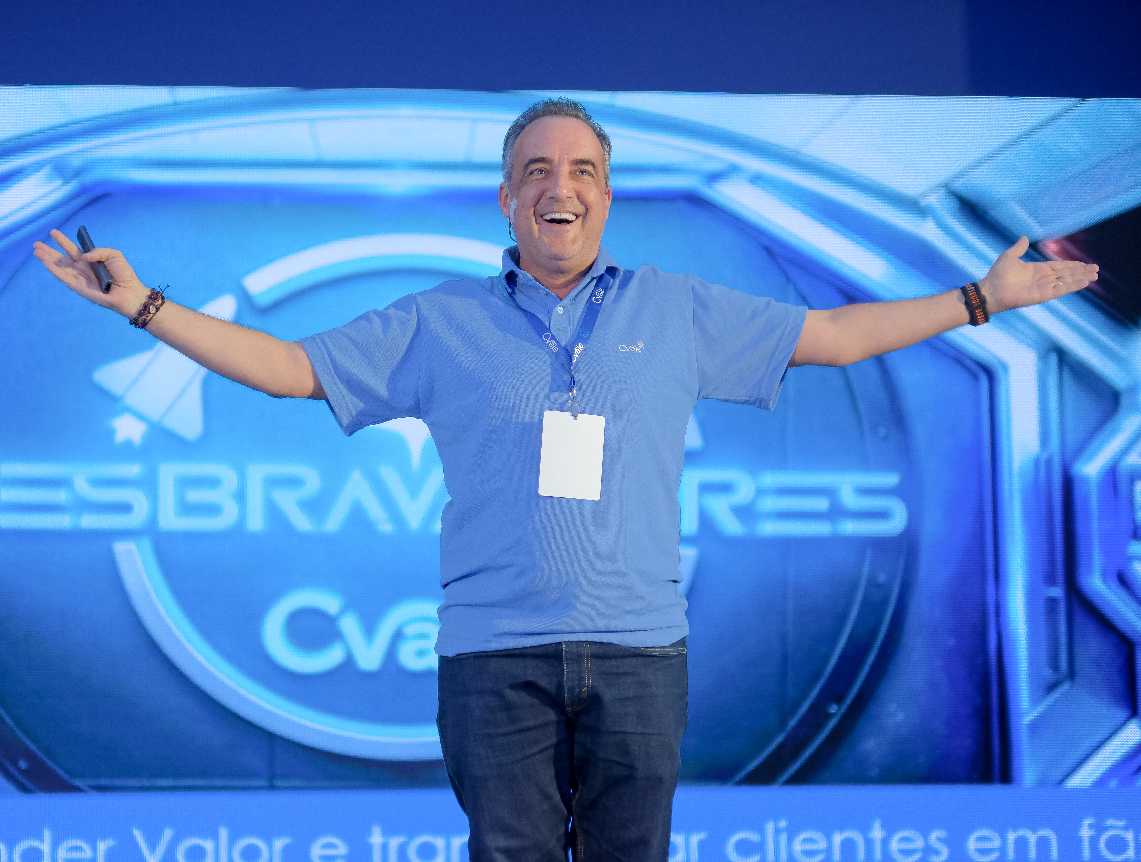 José Ricardo Noronha no palco